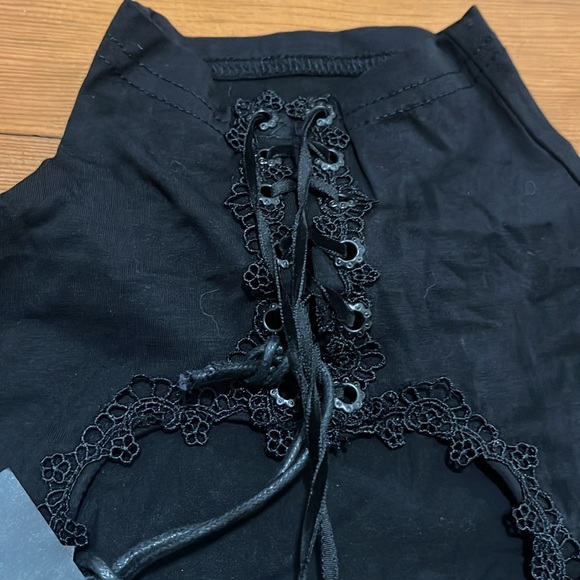 Punk Rave Goth/Witchy Top - Picture 2 of 6